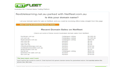Desktop Screenshot of e-standards.flexiblelearning.net.au