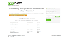 Desktop Screenshot of pre2005.flexiblelearning.net.au