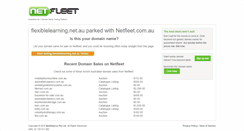 Desktop Screenshot of nw2003.flexiblelearning.net.au