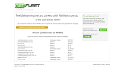 Desktop Screenshot of nw2001.flexiblelearning.net.au